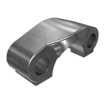 124-4288: 23.9mm Thick Two Bolt Split Flange