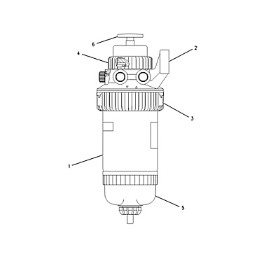 127-6449: Engine Water Separator