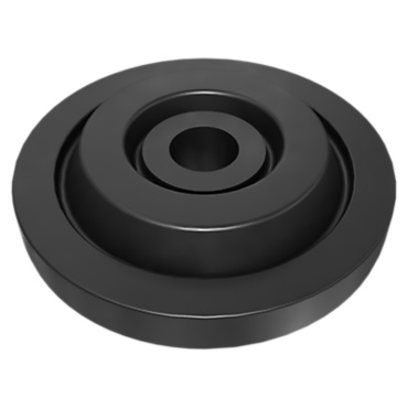 178-6473: 137mm Outer Diameter Flexible Rubber Mounting