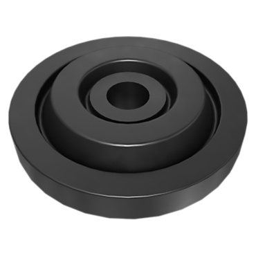 139-8737: 25mm Inner Diameter Rubber Flexible Mount