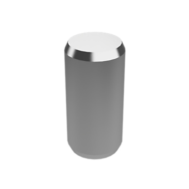 1A-2223: 12.54mm Outer Diameter Solid Dowel Pin