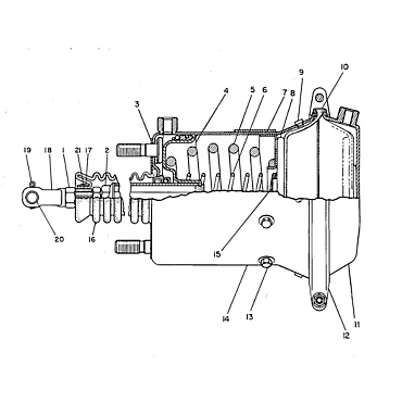 [8W8357] 8W-8357: Actuator Assembly-Brake
