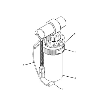 [3491063] 349-1063: Electric Priming Fuel Filter