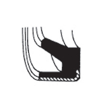 [3E4166] 3E-4166: Press-In Wiper Seal